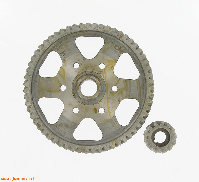   37452-65PA (37452-65PA): Set of matched primary drive gears - NOS - Aermacchi M-50 '65-'66