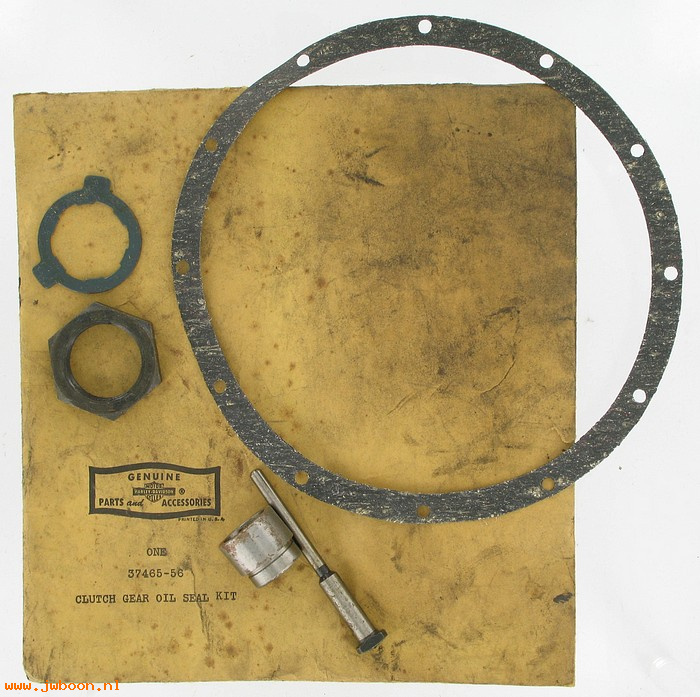   37465-56 (37465-56): Oil seal kit, release rod - NOS - K-model, KH '52-'56