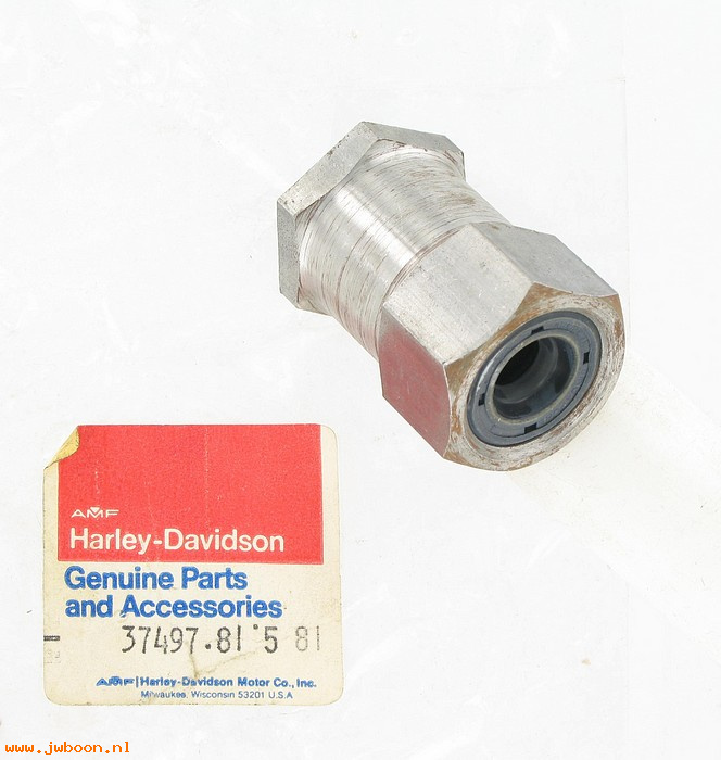   37497-81 (37497-81 / 37496-65): Nut, clutch hub to mainshaft with 12014 seals,NOS-FXB,FXSB 80-83