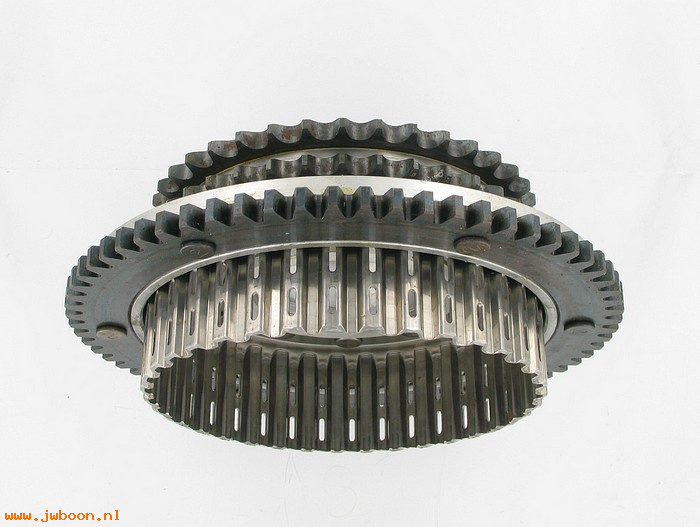   37707-90 (37707-90): Clutch shell & sprocket,with starter ring gear, NOS - FX,FL 90-93