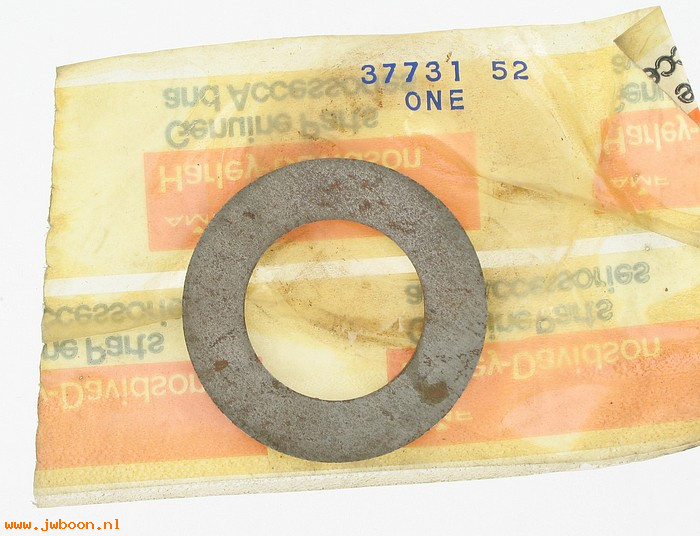   37731-52 (37731-52): Washer, sprocket bearing  .0955" - NOS-K,KH,XL 54-70.KR,KHR,XR750