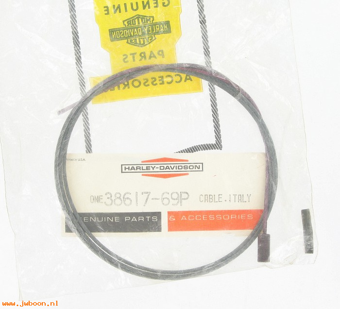   38617-69P (38617-69P): Cable wire - NOS - M-50 L69-72,above nr. 69 S 5100. X-90 1972.AMF
