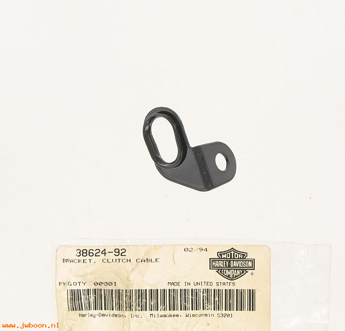   38624-92 (38624-92): Bracket - clutch cable - NOS