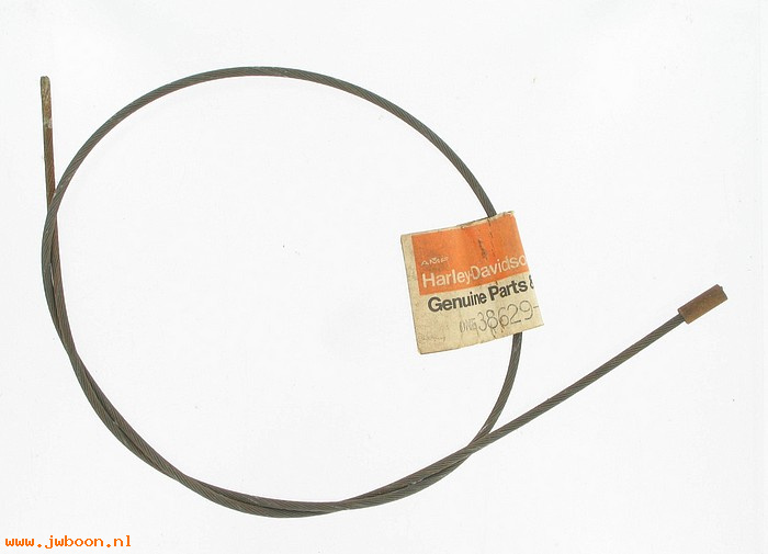   38629-52 (38629-52): Cable wire, with end - hand clutch - NOS FL 52-67, w.mouse trap