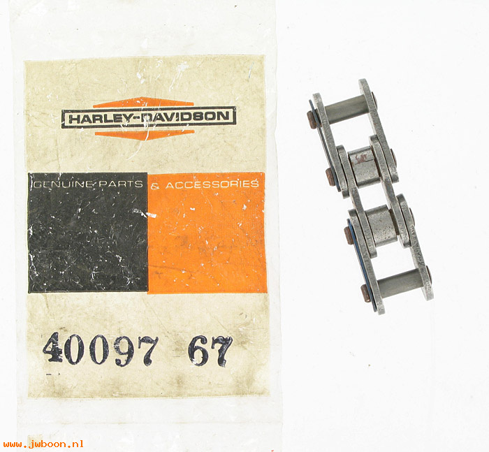   40097-67 (40097-67 / 21210): Double repair link, rear chain  1/4" - NOS - Sprint SS 1969.SX175