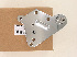   41963-01 (41963-01): Brake plate, billet forward control kit - NOS