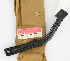   42261-76P (42261-76P / 24290): Rear brake lever w.rubber pad - NOS - Aermacchi SS 125 1976. AMF