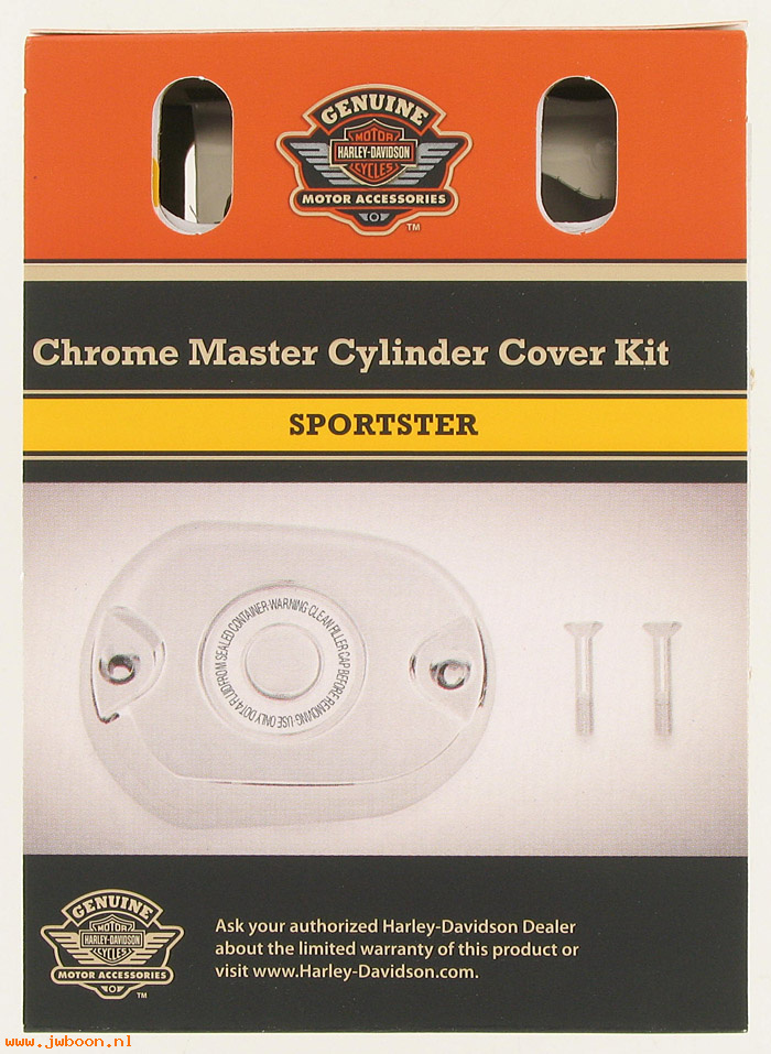   42313-07 (42313-07): Master cylinder cover - NOS - Sportster XL '07-