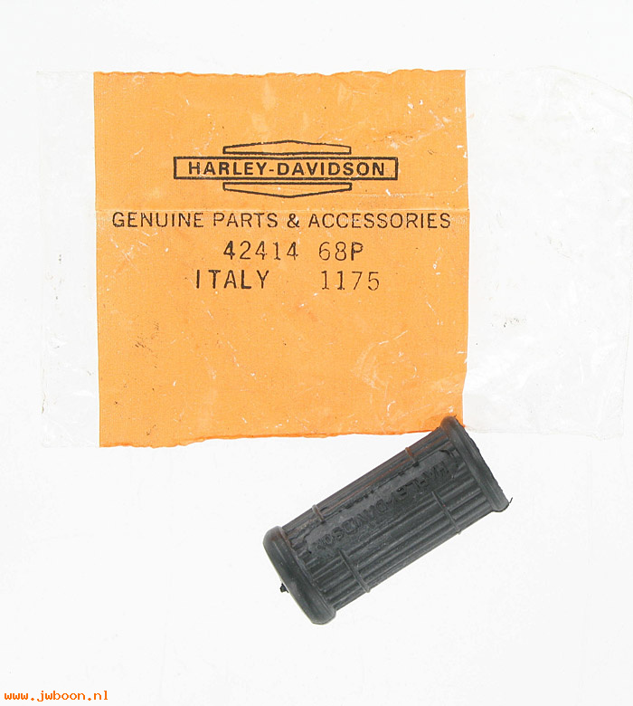   42414-68P (42414-68P): Pedal rubber - NOS - Z-90,X-90 73-75. Rapido 68-75. Baja 70-74