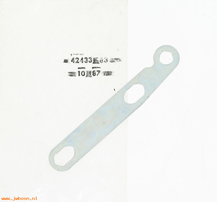   42433-83 (42433-83): Mtg plate, master cyl/Alignment plate - NOS, FXSB. FXE-80. FXEF