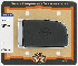   42678-05A (42678-05A): Brake pedal pad, large - Aileron, NOS, FLT '80-   FL Softails 86-