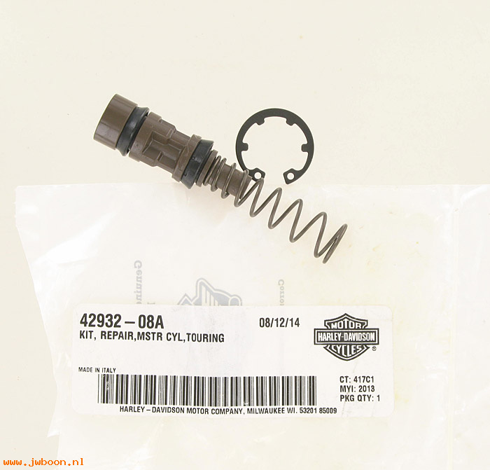  42932-08A (42932-08A): Repair kit - master cylinder - NOS - Touring