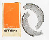   43056-74 (43056-74 / 21606): Set of brake shoes w.linings-front (rear e'74)-NOS-SS/SX 175/250