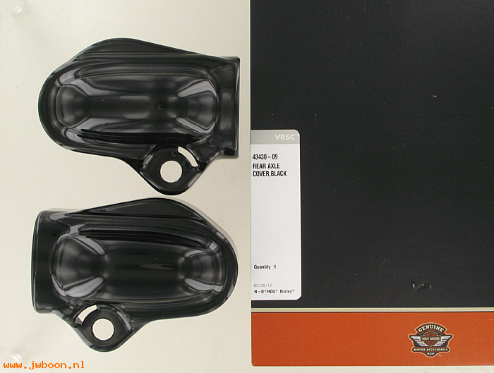   43430-09 (43430-09): Rear axle cover kit - NOS - V-rod, VRSC '02-