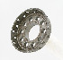   43588-35A (43588-35A): Flange,wheel hub, '58-up type, unfinished holes - NOS - Sidecar