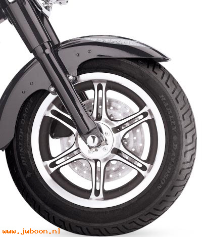   43921-02 (43921-02): Wheel, 16"  front - slotted six-spoke - NOS - Touring '00-