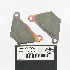   44005-78A (44005-78A): Brake pad set - NOS - FX late'78-'83. FLH late'80-'82, Shovelhead
