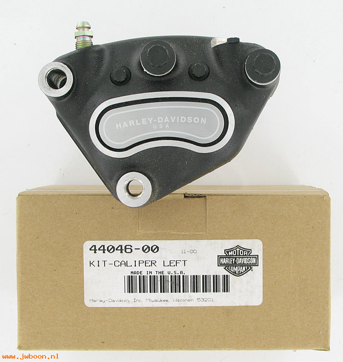   44046-00 (44046-00): Caliper assy. front, left - NOS - Touring '00-'02. FXD,XL '00-'02