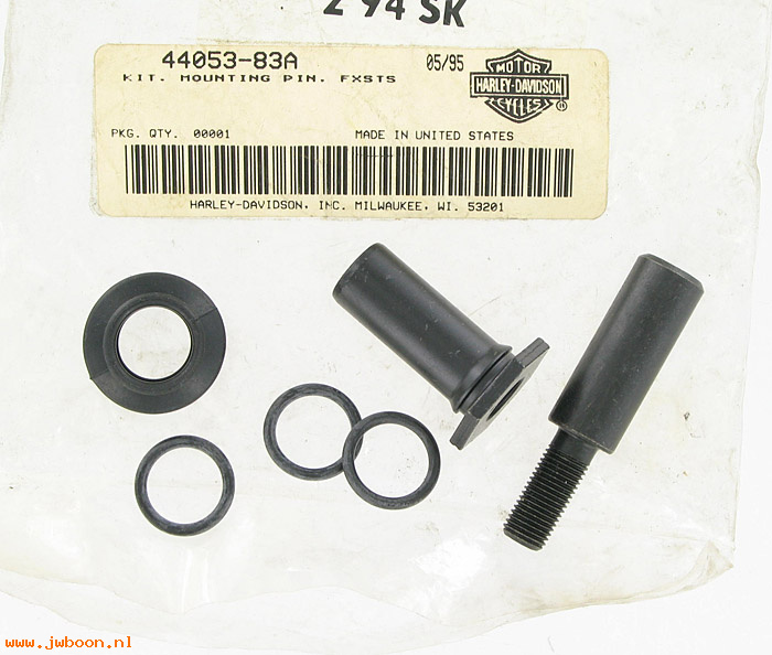   44053-83A (44053-83A): Guide pin kit, incl 44054-83 & 44059-83 - NOS - XL,FLT,FXR,FXD