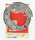   44074-73 (44074-73): Pair of brake shoes with linings - NOS - Aermacchi Z-90 1973. AMF