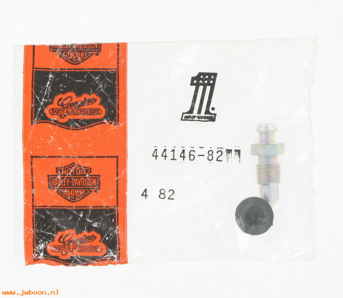   44146-82 (44146-82): Bleeder screw, with dust cover - NOS - XL 82-e87. FXR. FXST