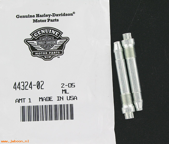   44324-02 (44324-02): Brake pad pin kit, silver caliper - NOS
