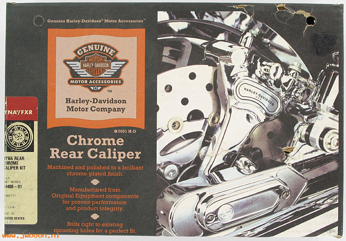   44408-01 (44408-01 / 44017-00A): Rear brake caliper kit - NOS - FXD, Dyna's '00-'02