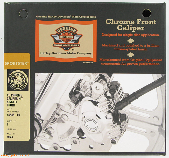   44545-04 (44545-04): Caliper kit, front - left - NOS - Sportster XL's '04-