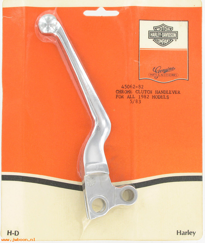   45062-82 (45062-82 / 45017-82): Hand lever,clutch  (chrome accessory) - NOS - FLT,FXR '82-'83