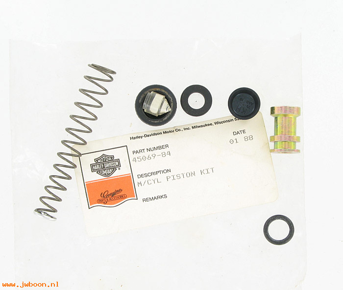  45069-84 (45069-84): Repair kit, master cylinder - NOS - XL 84-88. FXRS. FXRT. FXST