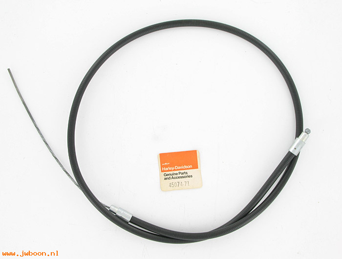   45074-71 (45074-71 / 45074-71P): Brake cable assy. - NOS - Sprint SS350 1972. SX 350 71-72. AMF