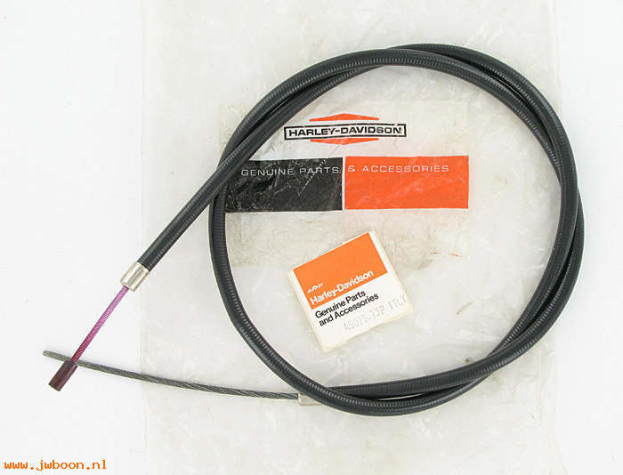   45075-73P (45075-73P / 18795): Clutch cable assy. - NOS - Aermacchi SX, TX125 '73-'75. AMF H-D