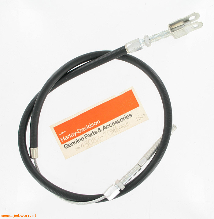   45082-70MA (45082-70MA): Brake cable assy. - NOS - Aermacchi Baja MSR100 '70-'72. AMF