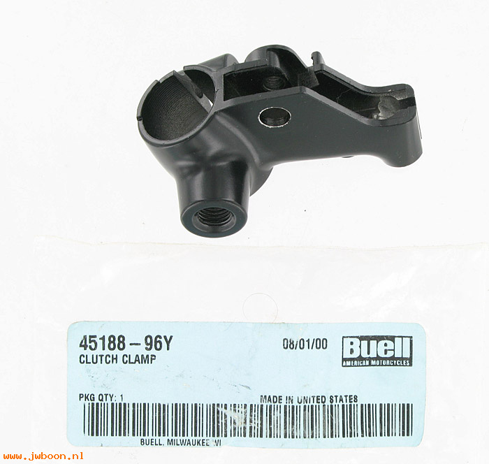   45188-96Y (45188-96Y): Clamp, clutch lever - NOS - Buell '96-'02