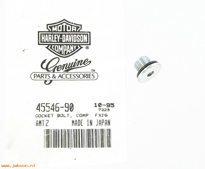   45546-90 (45546-90): Screw, with washer - NOS - FXDB,FXDC 91-92. FXDL 93-00