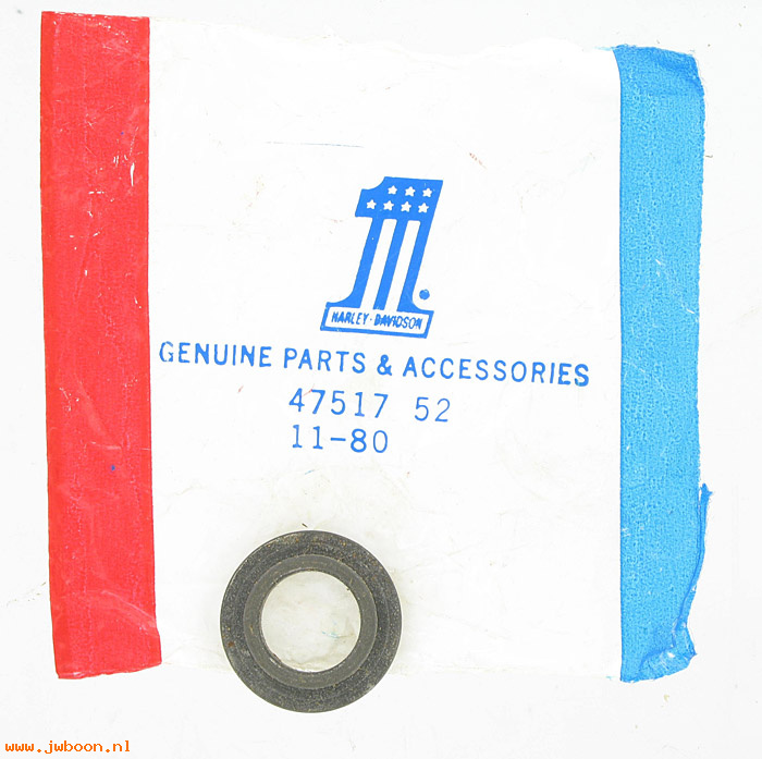   47517-52 (47517-52): Spacer, pivot bolt, right - NOS - K, KH, Ironhead XL '52-early'74