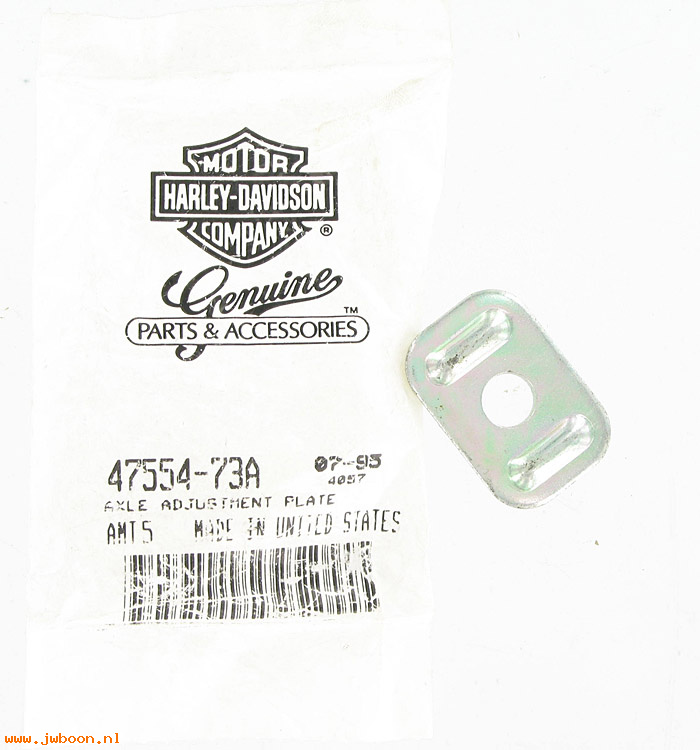   47554-73A (47554-73A): End cover, rear fork - NOS - Sportster XL '79-'04