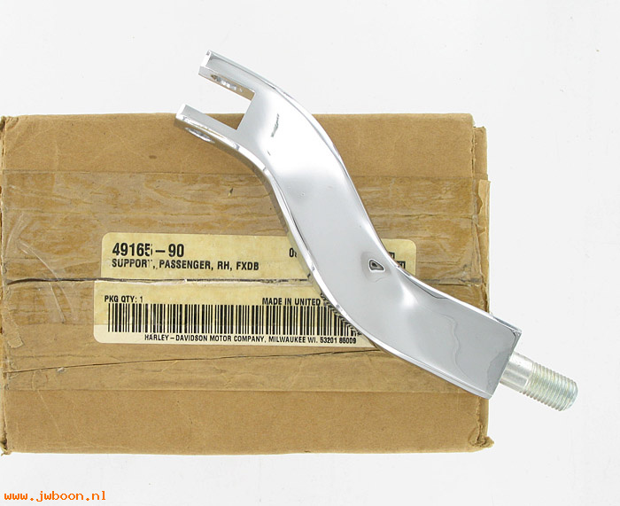   49165-90 (49165-90): Passenger support - right - NOS - FXD, Dyna '91-'01