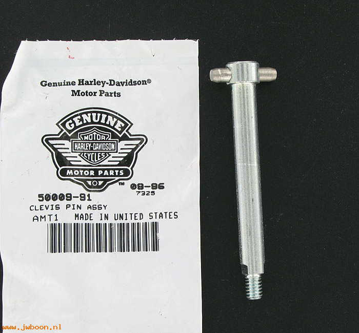   50009-91 (50009-91): Clevis pin - jiffy stand - NOS - FXR,FXRS,FXRT,FXLR '91-'94