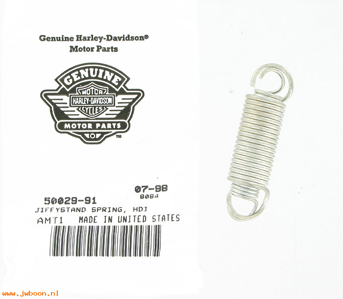   50029-91 (50029-91): Spring assembly - jiffy stand    HDI - NOS - FXD, Dyna
