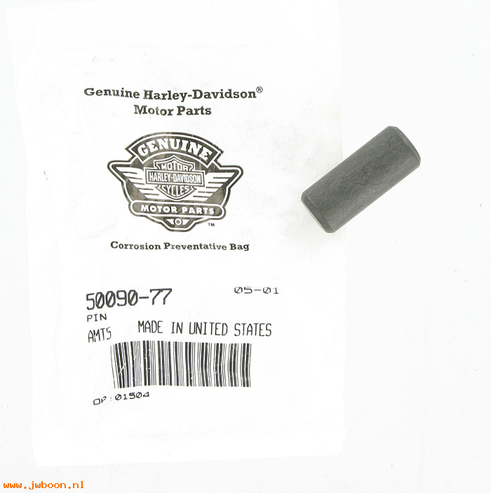   50090-77 (50090-77): Pin, jiffy stand - NOS - KH, Ironhead Sportster XL, XLCH '54-e'84