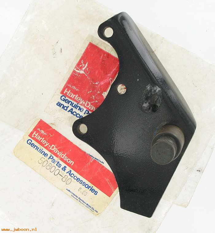   50800-80 (50800-80): Bracket - foot brake lever - NOS - Shovelhead FXB Sturgis '80-'82