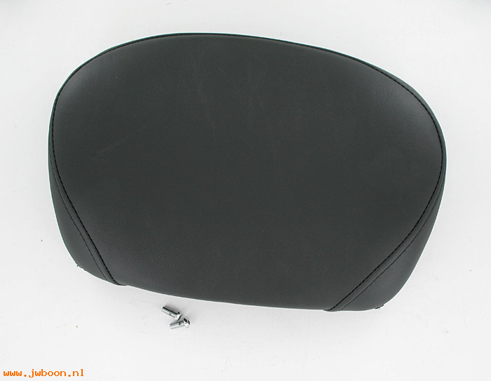   51640-06 (51640-06): Passenger backrest pad - smooth bucket - NOS - Sportster XL