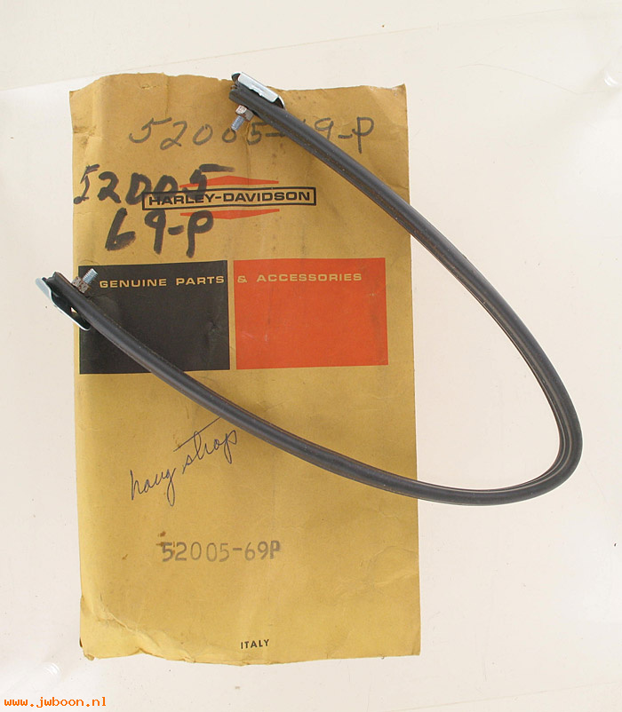   52005-69P (52005-69P): Hand strap - NOS - Aermacchi Rapido, ML, MLS 125 1969. AMF H-D