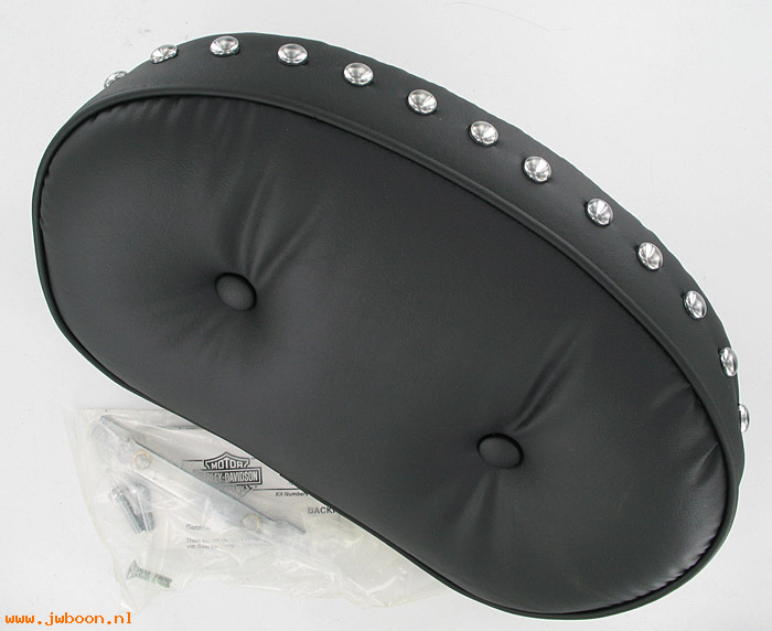   52415-98 (52415-98): Bucket passenger backrest pillow look - NOS - FLSTC '86-