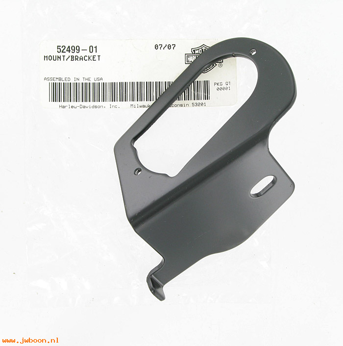   52499-01 (52499-01): Mount / bracket - adjustable rider backrest - NOS