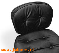   52548-87B (52548-87B): Low-profile, pillow-look passenger backrest pad - NOS - FLHT,FLHS