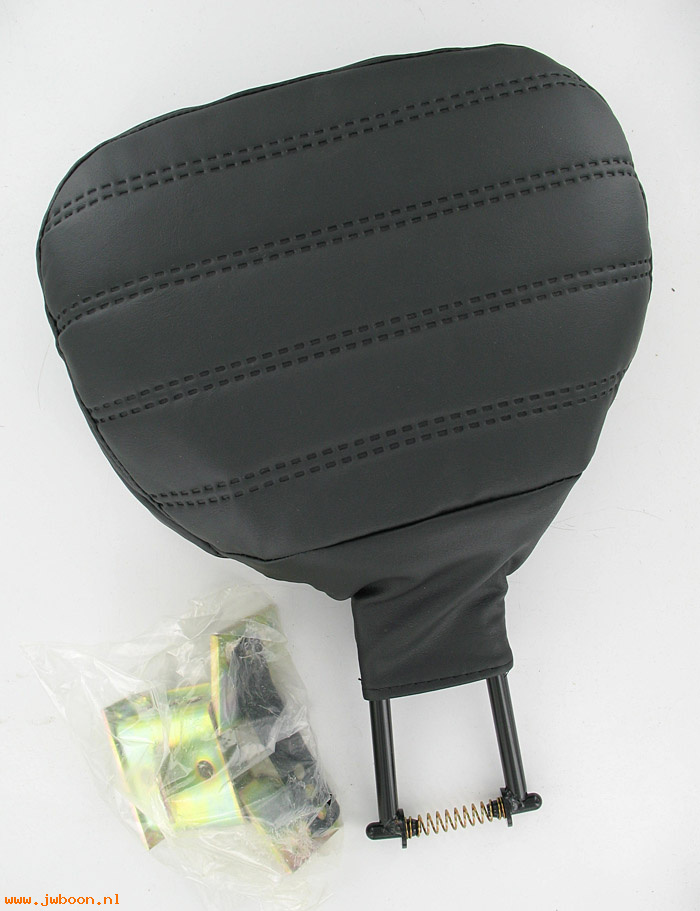   52554-92A (52554-92A): Rider backrest, ribbed style -NOS- Electra Glide Sport FLHS 92-93