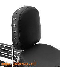   52555-94A (52555-94A): Passenger backrest pad - studded - NOS - FLHR Road King