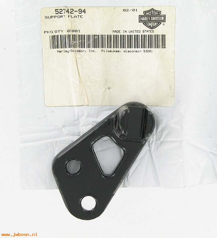   52742-94 (52742-94 / 52922-01): Support plate - NOS - Super Glide, Low Rider, FXD, Dyna '94-'01